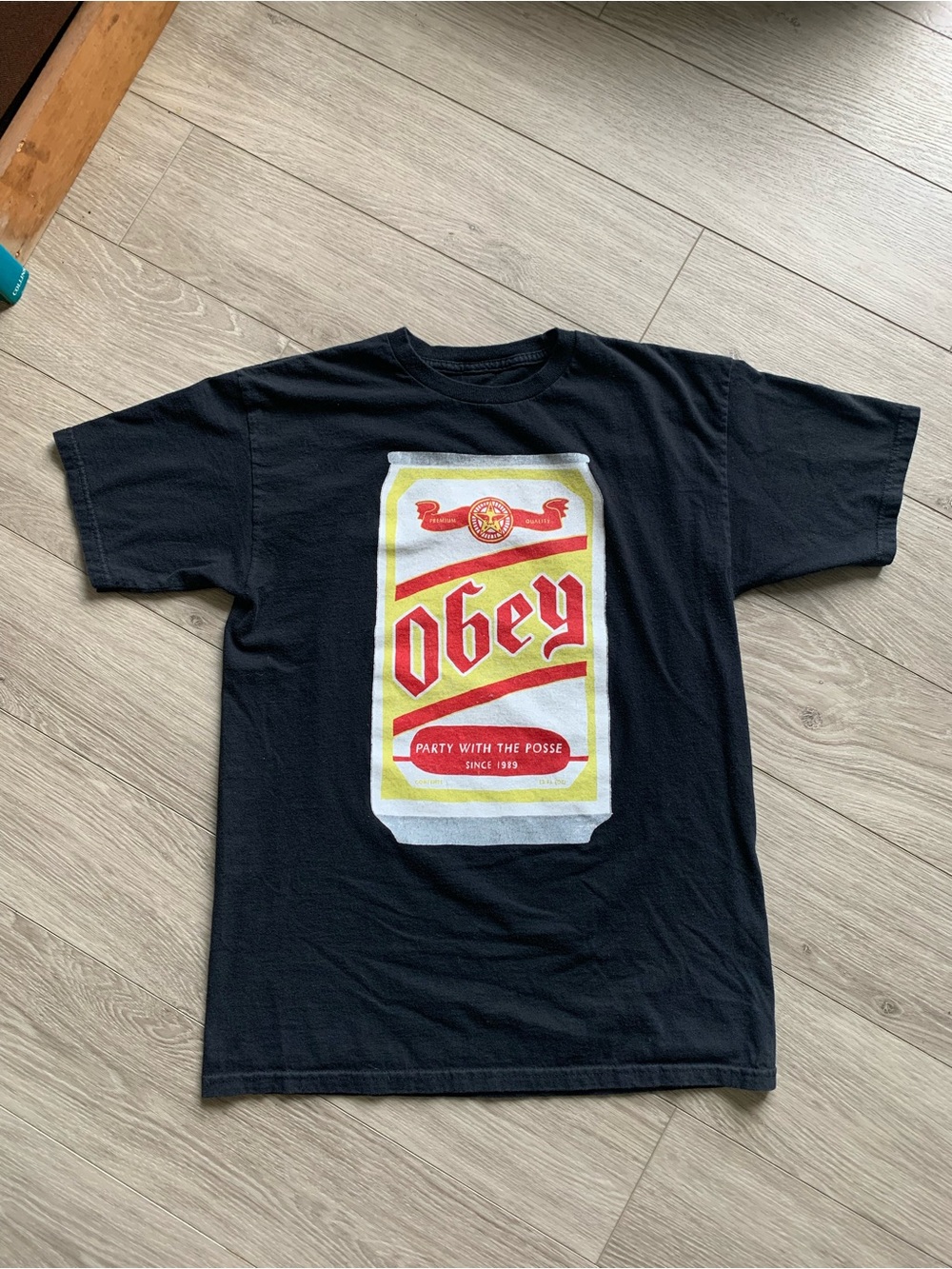 Black Obey Party with the Posse tee